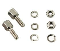 KPR-015 Kit de tornillos tuercas y arandelas para carcasas de conectores SUB-D