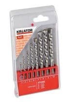 KRT012202 Estuche 8 Brocas Widia Profesional para mamposteria y piedra