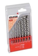 KRT012202 Estuche 8 Brocas Widia Profesional para mamposteria y piedra