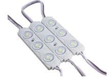 LED-011 Modulo 3 LEDs SMD con luz blanco día 12Vdc/1,5W