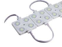 LED-012 Modulo de 4 LEDs SMD luz blanco día 12Vdc/2W