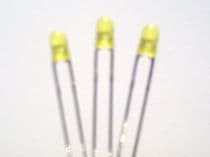 LED-3A12V Diodo LED 3mm de diámetro color amarillo 12V