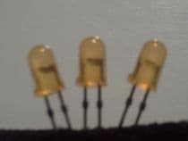 LED-5N Diodo LED 5mm. Naranja ambar