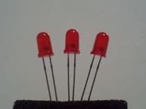 LED-5R Diodo LED 5mm. rojo