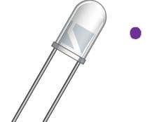 LED-5VI Diodo LED 5mm color VIOLETA