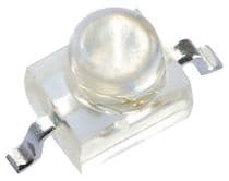 LED-SMD-8784 Diodo LED SMD subminiatura rojo 2 pines