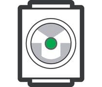 LED-SMD-V Diodo LED SMD color verde 2 contactos 3,5x2,8mm