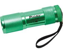 LIN-045 Linterna de aluminio con 9 LED de alta intensidad