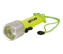 LIN-083 Linterna LED para buceo sumergible hasta 15m 3W color amarillo