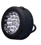 LIN-5735N Linterna lampara de 24 LEDs magnética con gancho color negro