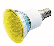 LP-161 Lámpara de 24 LEDs E-14 230Vac/1,8W luz de color amarillo
