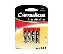LR-03C Blister de 4 Pilas alcalinas CAMELION LR03 = AAA