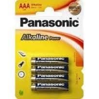 LR-03PA Blister de 4 Pilas alcalinas Panasonic LR03 = AAA