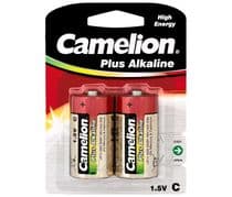 LR-14C Blister 2 pilas alkalinas LR14 = C = SUM2 CAMELION