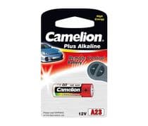 LR-23A Pila 12V alcalina Camelion A23, L1028, GP23A, 1811A, K23A, 8LR932, 8F10R, MN21, EL12, LRV08