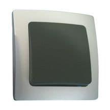 ME-36535IPG Interruptor para empotrar serie Lille plata-gris
