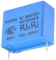 MKP2,2MF-305V Condensador polipropileno MKP X2 2,2uF 305Vac R-27,5