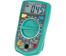 MUL-011 Polimetro digital MT-1233D, 3 1/2 dígitos test de alta resistencia