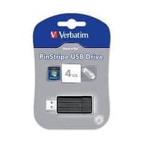 PEN-004V1 Pendrive Verbatim 4GB PinStripe USB