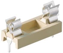 PF-002 Portafusible para circuito impreso fusibles cartucho cristal y ceramicos 6x32mm