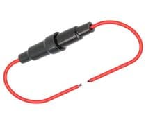 PF-008 Portafusible aereo para fusibles de cristal y ceramicos 6x32mm