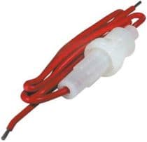 PF-009 Portafusible aereo con cable para fusibles de 5x20mm