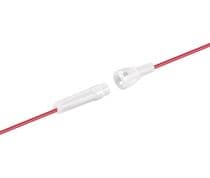 PF-010 Portafusible aereo con cable para fusibles de cartucho 6x32mm