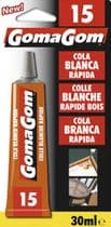PG-15 Cola blanca rápida GomaGom adhesivo cola blanca tubo 30mL