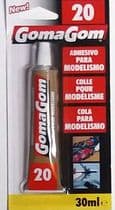 PG-20 Pegamento GomaGom adhesivo para modelismo
