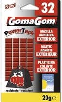 PG-32 Pegamento masilla adhesiva GomaGom tableta 20 gramos
