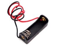 POR-011 Portapilas para 1 pila 23A 27A LR1 con cables