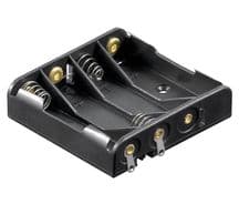 POR-014 Portapilas para 4 pilas R-03 AAA LR-03