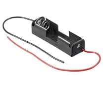 POR-015 Portapilas para 1 pila R-06 / AA con cables