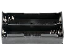 POR-036 Portapilas para batería de litio 18650 X 2 para soldar en PCB