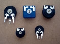 Potenciometros ajustables