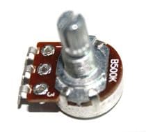 PTE07S-10K Potenciómetro eje metalico 10K lineal