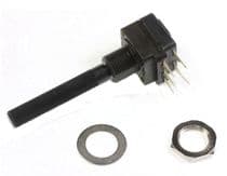 PTE16-50KAI Potenciómetro eje de plástico 50K lineal con interruptor