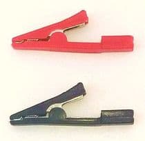 PZ-063 Pinzas cocodrilo a banana hembra 2mm para puntas de pruebas