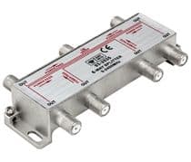 RE-123 Repartidor distribuidor de señal de antena Tv 1 entrada y 6 salidas 5-2450Mhz