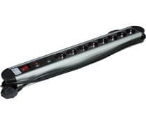 REGLE-8ICP Regleta profecional de 8 bases schuko con protección de sobrecarga interruptor y cable 1,5m