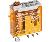 RL-281 Relé 24Vac 1 circuito conmutado 16A con terminales faston 4,8mm