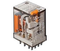 RL-427 Relé industrial 230Vac 4 circuitos conmutados 7A/250V