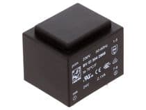 RQS-2124 Transformador encapsulado 230V salida 24V/2,1VA