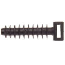 Taco Fijación Brida Nylon Negro 8mm.(Bolsa 100 Unidades)