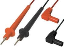 TES-PZT2 Juego de puntas de prueba para polimetro con banana acodada de 4mm