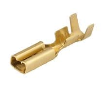 TF-4001 Terminal Faston hembra para crimpar no aislado 2,8mm para conexión de 0,5 a 1,5mm