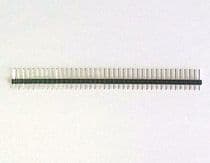 TIM-040 Tira zocalo de 40 pines machos torneados