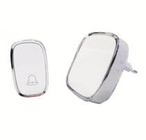 TIM-3682 Timbre inalámbrico 230Vac, 36 melodías, alcance 150 metros