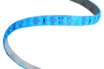 TLED-3380A Tira de LED flexible azul 12V 60 LEDs por metro con conector