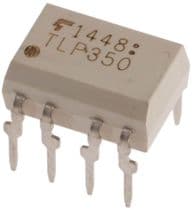 TLP350 Optoacoplador entrada DC salida controlada IGBT MOTFET, DIP-8